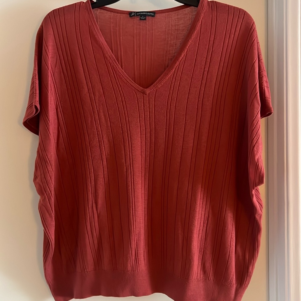 Adrianna Papelle Sleeveless Knit Top -LG